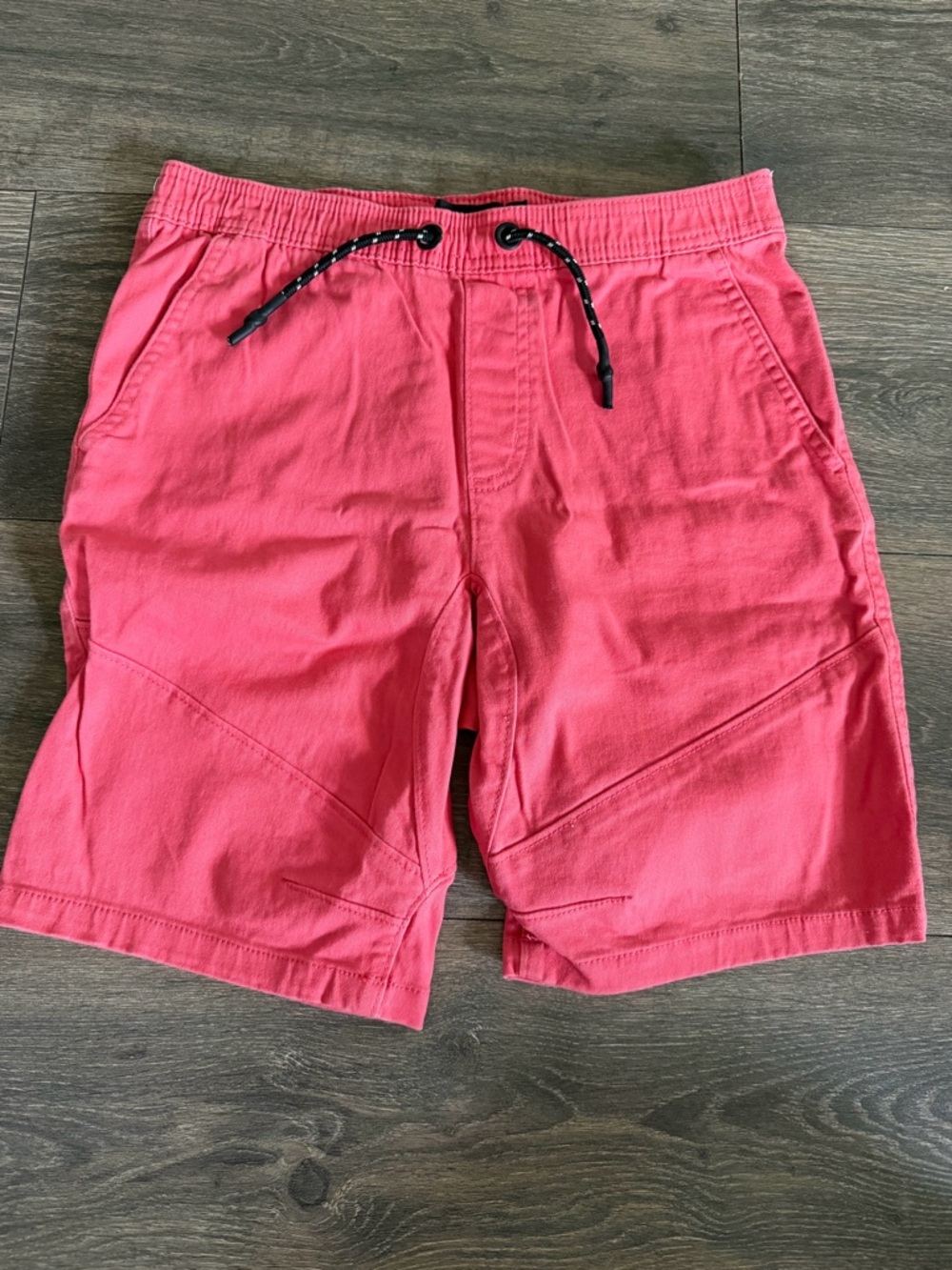 Sz 14/16 Coral Pink Drawstring Casual Shorts